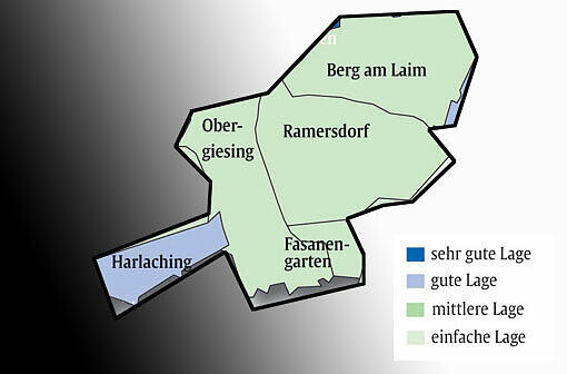 Wohnen in München: Das zahlt man derzeit in München für Eigentumswohnungen pro Quadratmeter. Einfache Lage: 2320-3050 Euro, Mittlere Lage: 2700-4300 Euro, Gute Lage: 3000-5000 Euro, Sehr gute Lage: 4100-6500 Euro