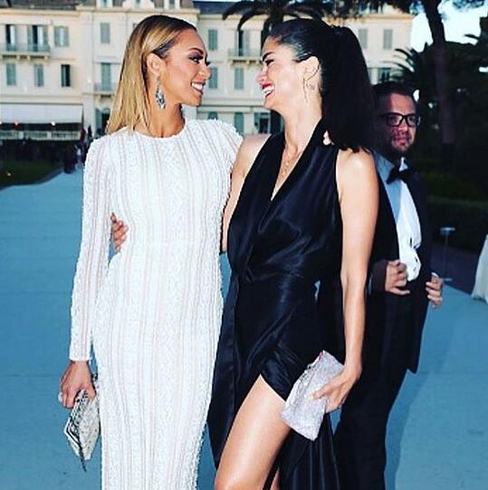 Shermine Shahrivar mit Lilly Becker