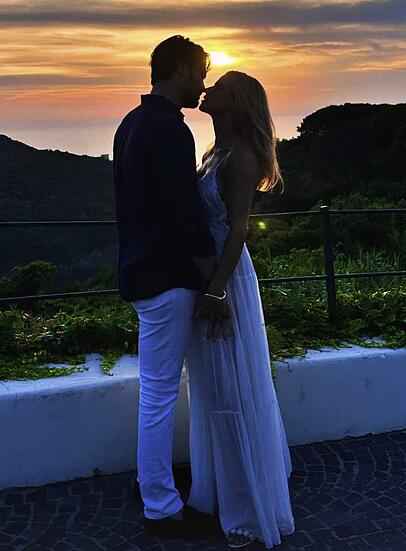 Michelle Hunziker und ihr neuen Partner. Michelle Hunziker und ihr neuen Partner.