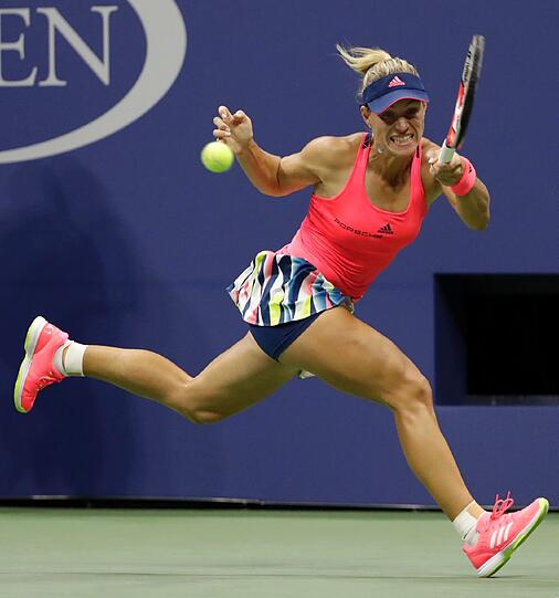 Angelique Kerber hat in New York das Viertelfinale erreicht.
