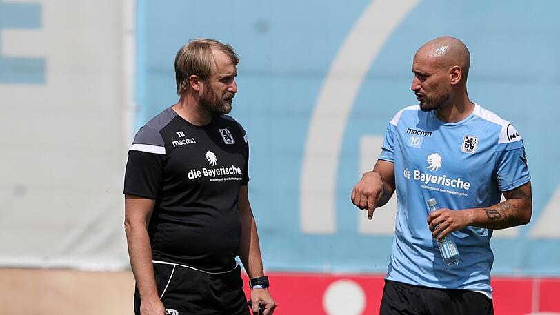 Timo Gebhart machte bei seiner ersten Trainingseinheit nach seiner Rückkehr zum TSV 1860 einen austrainierten Eindruck. Die Bilder zum Durchklicken.