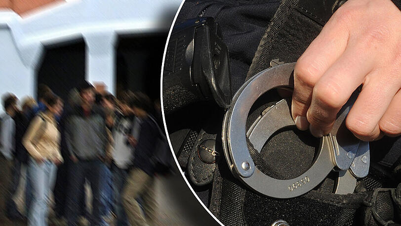 Zwei betrunkene 14-jährige Mädchen sind am Mittwoch an einer Mittelschule ausgerastet. Mehrere Polizisten waren nötig, um die beiden zu bändigen. Zwei betrunkene 14-jährige Mädchen sind am Mittwoch an einer Mittelschule ausgerastet. Mehrere Polizisten waren nötig, um die beiden zu bändigen.
