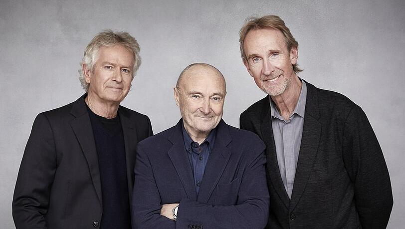 Genesis kommen nach Deutschland: Tony Banks, Phil Collins und Mike Rutherford (v.l.). Genesis kommen nach Deutschland: Tony Banks, Phil Collins und Mike Rutherford (v.l.).