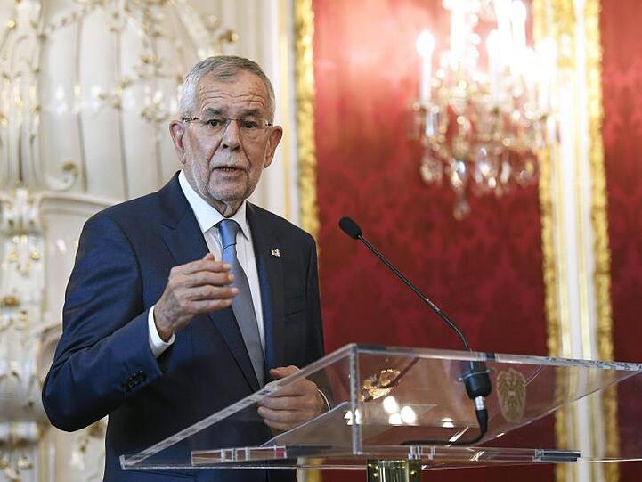 Österreichs Bundespräsident Alexander Van Der Bellen.