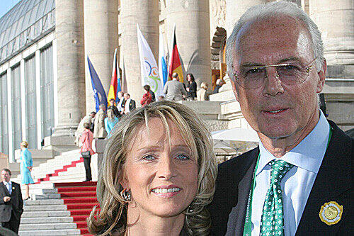 Franz und Heidi Beckenbauer.
