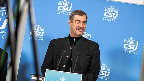 Markus S&ouml;der will Bundesl&auml;nder zusammenlegen.