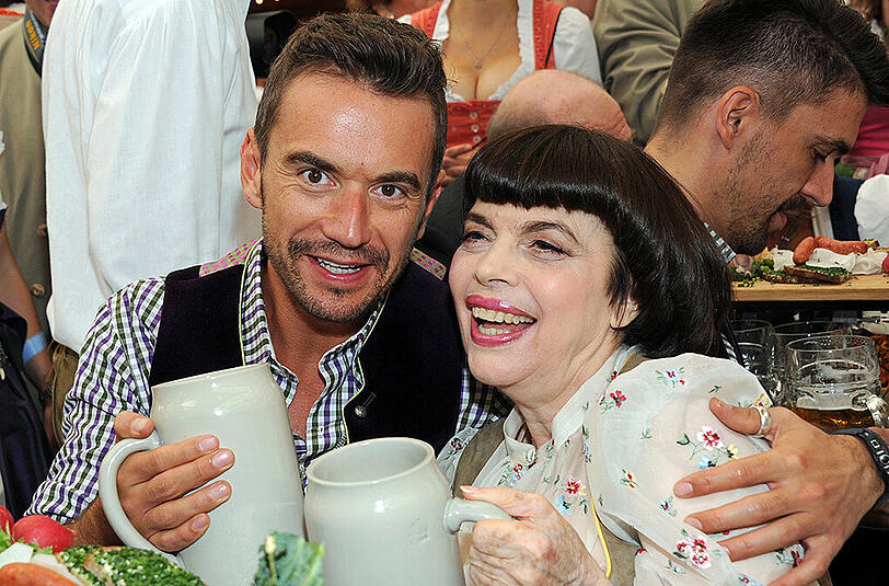Florian Silbereisen und Mireille Mathieu.