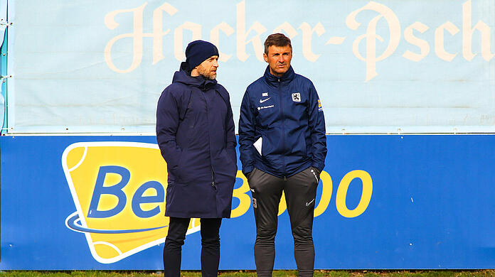 Für das Sportliche beim TSV 1860 verantwortlich: Günther Gorenzel und Michael Köllner.