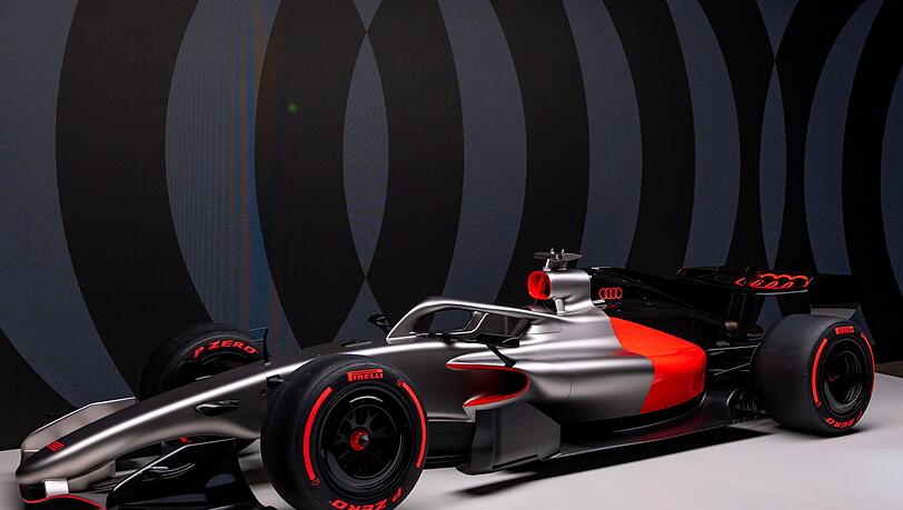 Dieser Audi war nur der Vorgeschmack auf die neue Formel-1-Saison. (Archivbild) Dieser Audi war nur der Vorgeschmack auf die neue Formel-1-Saison. (Archivbild)