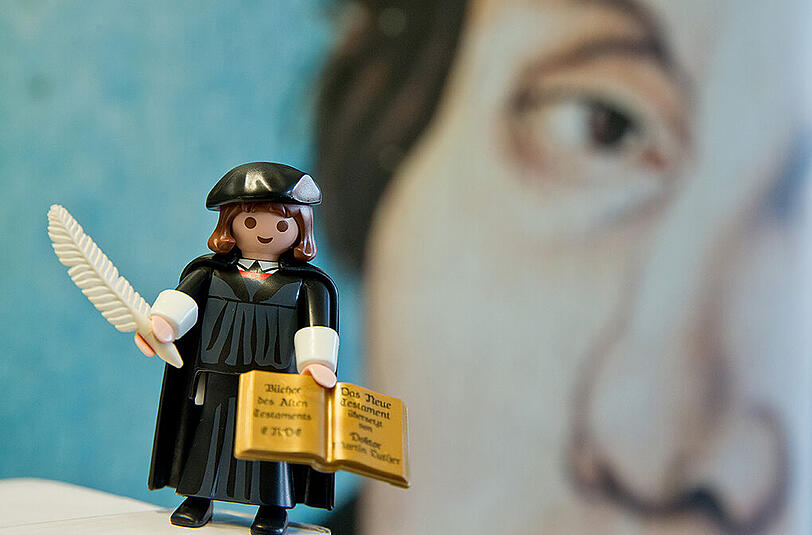 Martin Luther als Playmobil-Figur