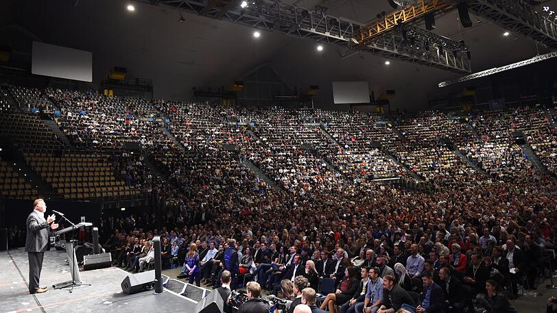Volles Haus in der Olympiahalle München.