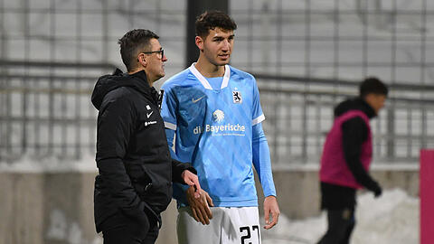 Michael Köllner (l.) mit Semi Belkahia.