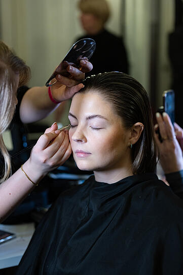 Backstage im Deutschen Theater beim Roses and Love-Ball.