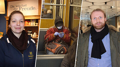 In München reagieren die Menschen höchst unterschiedlich auf das Corona-Virus. Und mancher Händler profitiert.