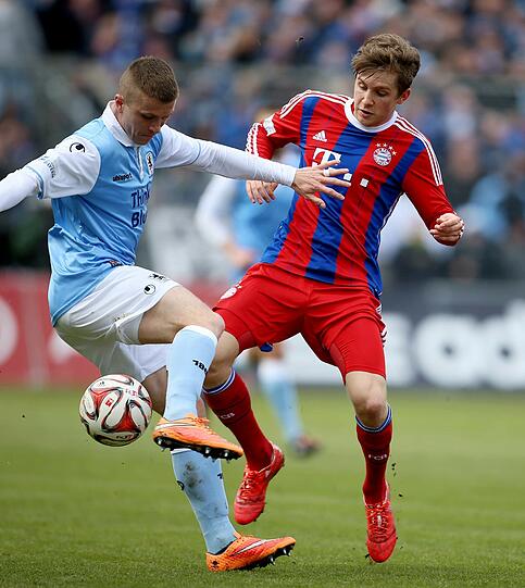 FC Bayern II gegen TSV 1860 II: Die Bilder vom Amateurderby im Grünwalder Stadion.