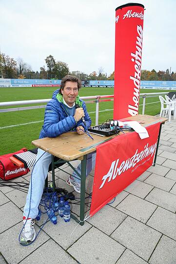 &bdquo;Ein Finale auf Augenhöhe&ldquo;: Stadionsprecher Stefan Schneider.
