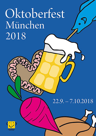Oktoberfest-Plakat-Entwurf.