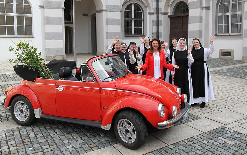 Uschi Dämmrich von Luttitz hat das Kloster Waldsassen besucht.