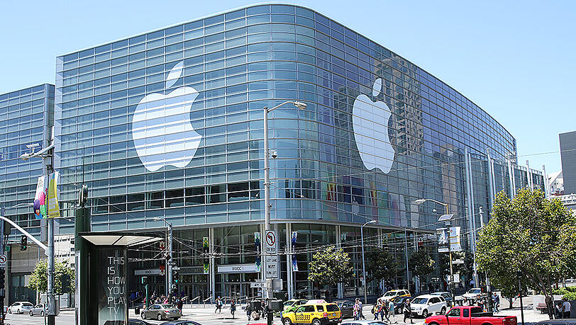 Hier findet die mit Spannung erwartete Apple-Konferenz statt: Das Moscone Center West in San Francisco. Hier findet die mit Spannung erwartete Apple-Konferenz statt: Das Moscone Center West in San Francisco.