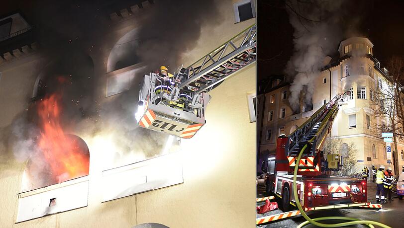In der Nacht auf Sonntag ist in Schwabing in einem Mehrfamilienhaus ein Wohnungsbrand ausgebrochen. In der Nacht auf Sonntag ist in Schwabing in einem Mehrfamilienhaus ein Wohnungsbrand ausgebrochen.