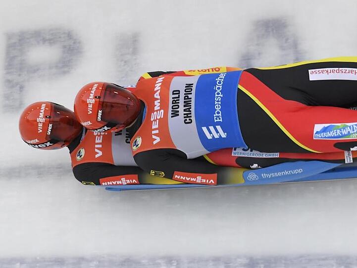 Toni Eggert und Sascha Benecken holen im sechsten Weltcuprennen den vierten Weltcupsieg.