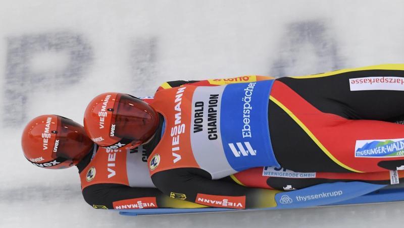 Toni Eggert und Sascha Benecken holen im sechsten Weltcuprennen den vierten Weltcupsieg. Toni Eggert und Sascha Benecken holen im sechsten Weltcuprennen den vierten Weltcupsieg.