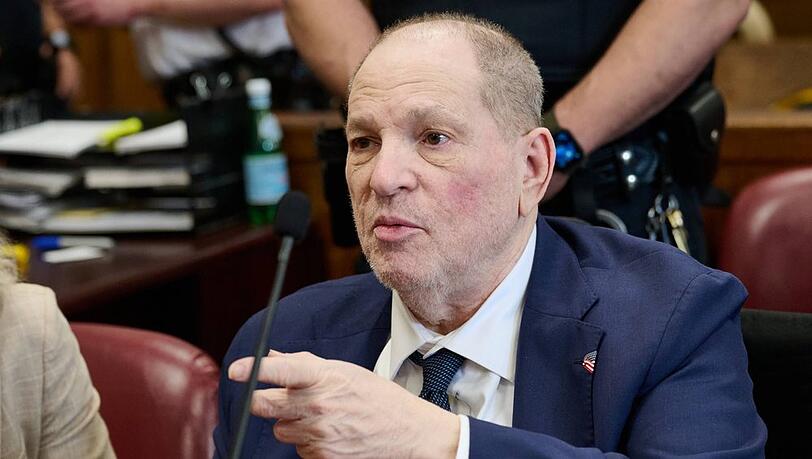 Harvey Weinstein am Mittwoch vor Gericht.