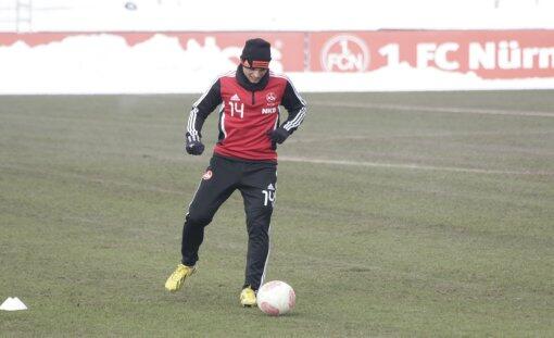 Aufbautraining der Rekonvaleszenten mit Athletik- und Reha-Trainer Markus Zidek.