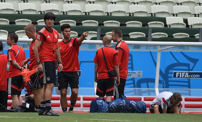 Die Bilder vom Abschlusstraining der DFB-Elf.