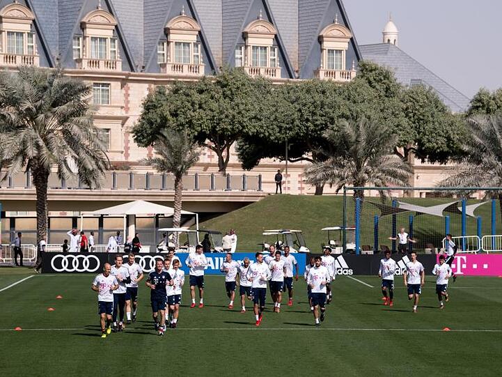 Der FC Bayern München hat sein Winter-Trainingslager erneut in Katar aufgeschlagen.