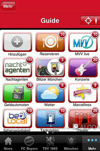 Der Guide: Er ist der umfassende Service-Teil unserer App, macht die Abendzeitzung zu einem verlässlichen Begleiter. Hier finden Sie wichtige Informationen rund um Ihren aktuellen Standort.
