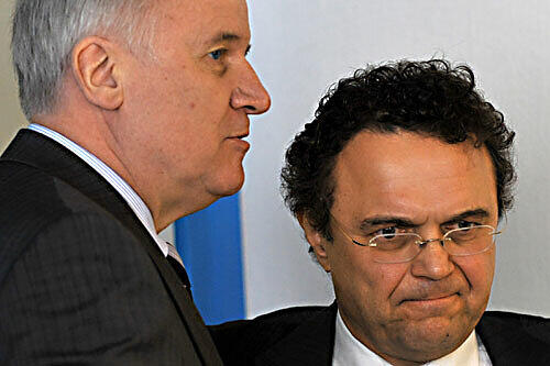 Horst Seehofer und Hans-Peter Friedrich