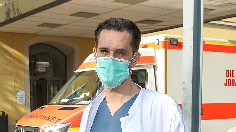 AZ-Interview mit Prof. Ralf Schmidmaier. Der 45-Jährige ist stellvertretender Klinikdirektor und Mitglied der Taskforce Corona.