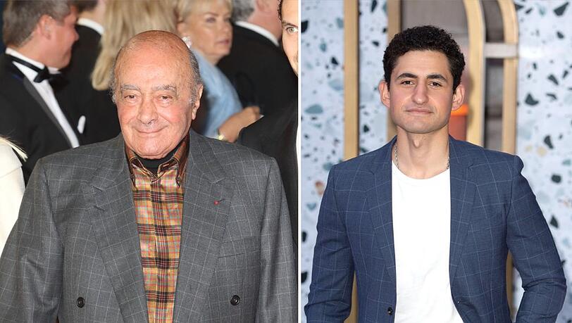 Mohamed Al-Fayed wird von dem Schauspieler Amir El-Masry (r.) gespielt