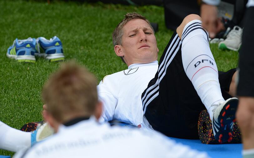 Training der DFB-Elf am Montag vor dem Spiel gegen Italien