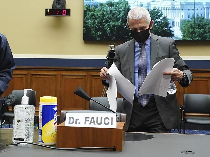 Anthony Fauci ist Direktor des Nationalen Instituts für Infektionskrankheiten.