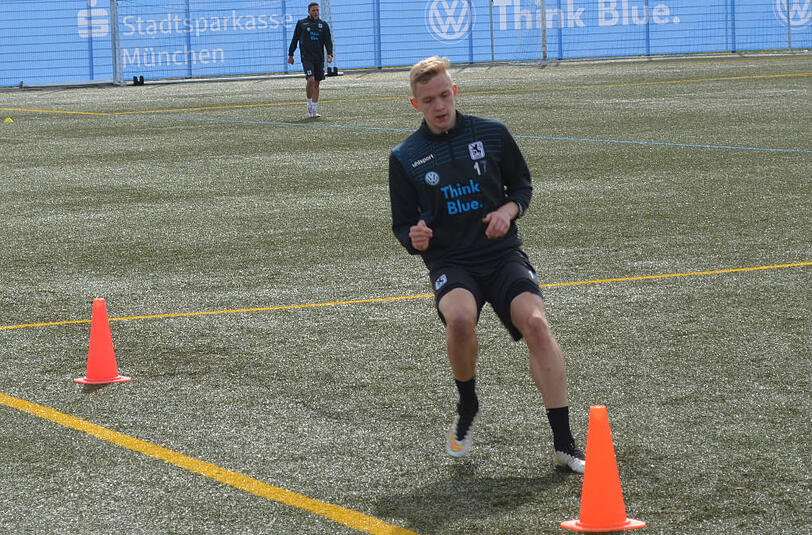 Die Löwen-Profis mussten am Mittwoch-Vormittag zum Schnellkraft-Ausdauertraining antreten.