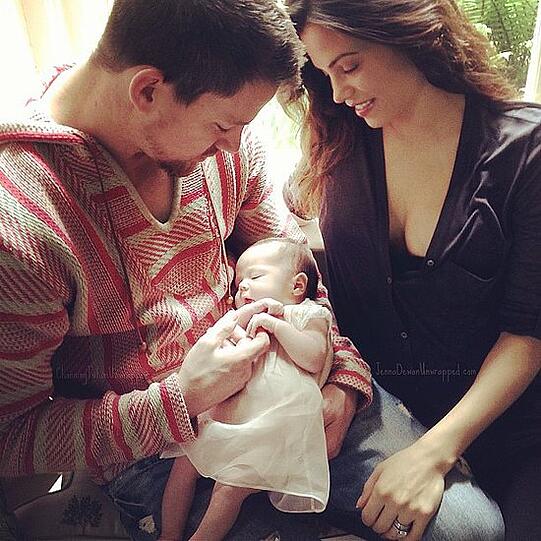 Channing Tatum und Jenna-Dewan teilen auf Twitter das erste Bild ihrer neugeborenen Tochter Everly