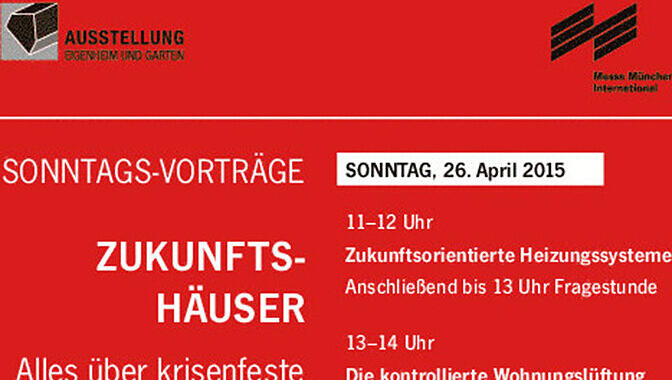 Das Programm des Bauzentrum Poing vom 26. April Das Programm des Bauzentrum Poing vom 26. April