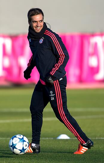 Die Bilder vom Abschlusstraining der Bayern vor dem Champions-League-Spiel gegen Olympiakos Piräus.