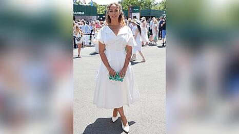Leona Lewis in Wimbledon am 10. Juli 2025.