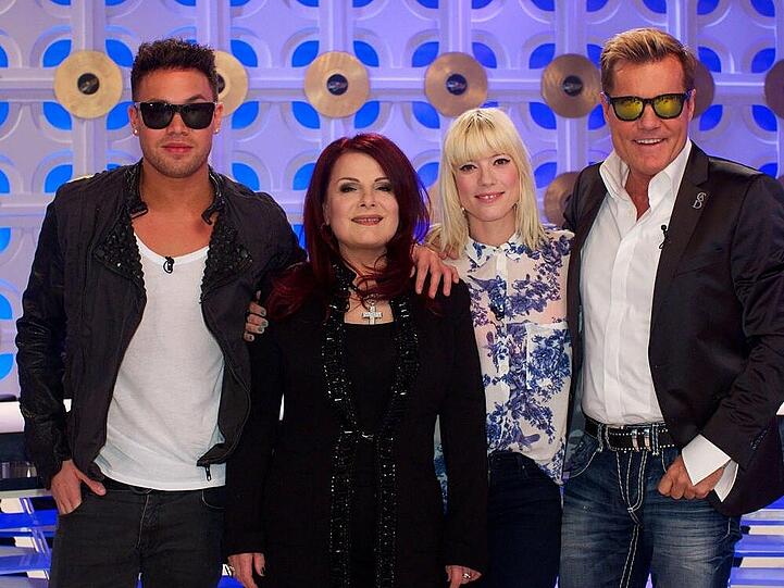 Die neue "DSDS"-Jury: Prince Kay One, Marianne Rosenberg, Mieze Katz und Dieter Bohlen