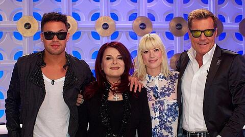 Die neue "DSDS"-Jury: Prince Kay One, Marianne Rosenberg, Mieze Katz und Dieter Bohlen