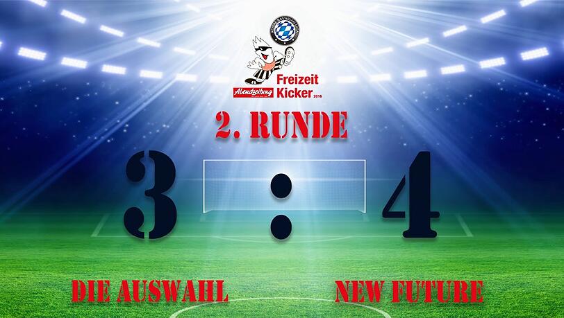 Haching United gewann die Partie mit 4:3 gegen Die Auswahl. Haching United gewann die Partie mit 4:3 gegen Die Auswahl.