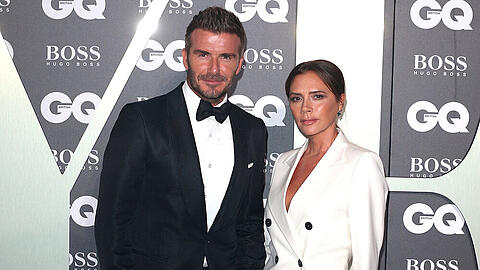 David Beckham und Ehefrau Victoria Beckham bei einer Veranstaltung 2019.