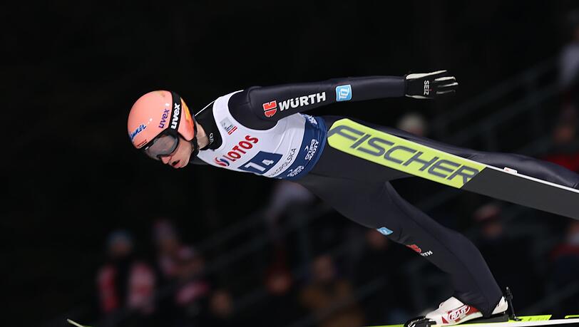 Wurde mit Deutschlands Skispringern Zweiter in Zakopane: Karl Geiger.