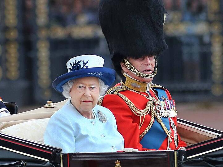 Die Queen und ihr Ehemann Prinz Philip