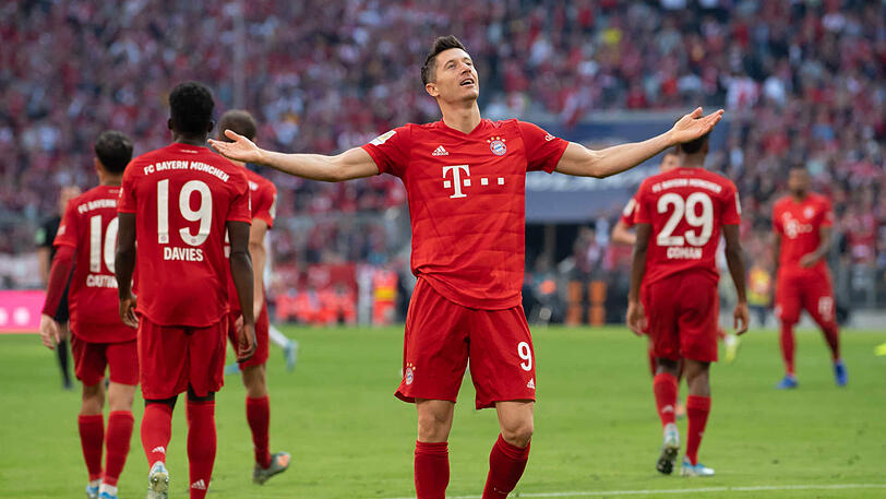 Noch kein Liga-Spiel ohne Tor: Robert Lewandowski.