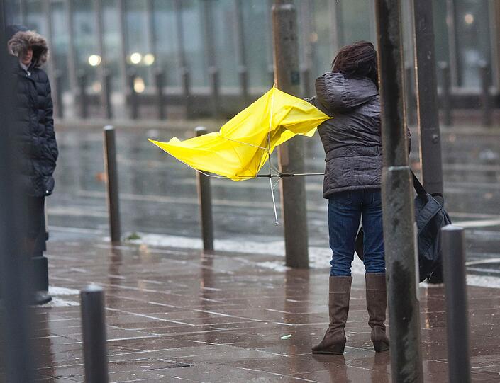 Orkan "Joachim" und seine Auswirkungen in Deutschland: Die Bilder
