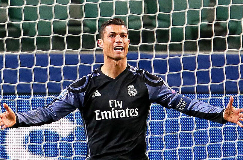 Das hatte sich Cristiano Ronaldo wohl anders vorgestellt: Real Madrid spielte gegen Legia Warschau lediglich 3:3-Unentschieden.